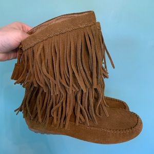 Fringe boots perfect condition